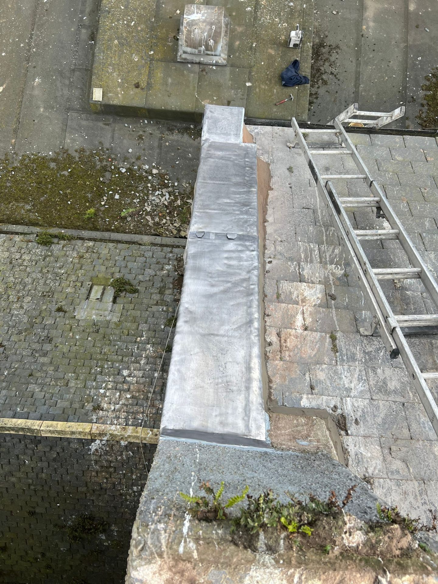 Lead Box Gutter Replacement