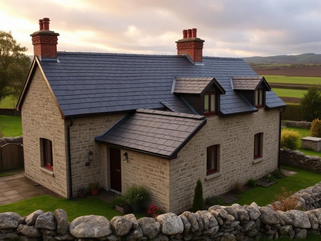 Natural Slate Re-Roof